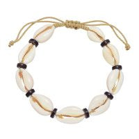 CLASSICS 77 Cowrie & Coconut Rope Anklet