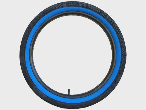 INNOVA Arrow Tyre 20" x 2.25 BLUE/BLACK WALL