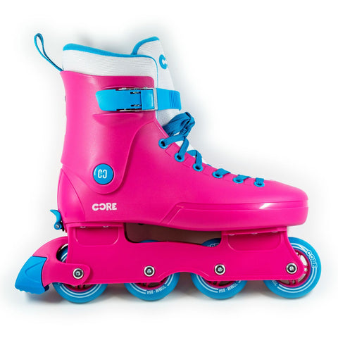 CORE Kids Retro Adjustable Inline Skate - PINK/BLUE US7-10