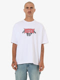 WORSHIP Perch Oversized Tee - WHITE