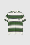 XLARGE 91 Stripe Short Sleeve Tee - FOREST GREEN