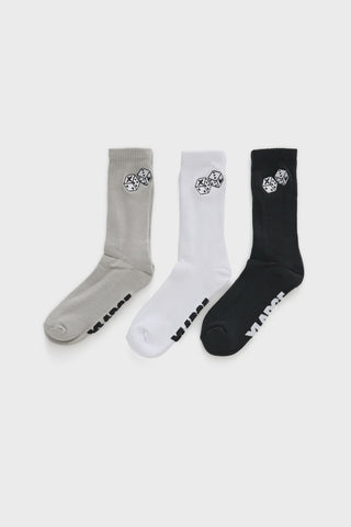 XLARGE Clothing XL Dice Sock Pack - MULTI