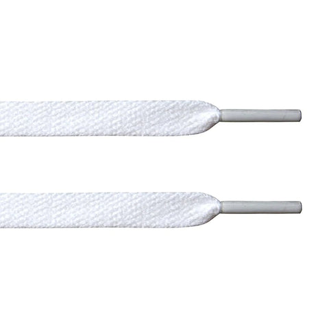 Lacespace Flat Replacement Laces - WHITE