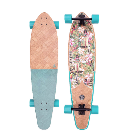 Z-flex Banana Train Longboard Roundtail