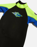 RIP CURL Groms Omega Back Zip Spring Wetsuit - LEMON