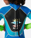 RIP CURL Groms Omega BZ Easy On/Off - BLUE