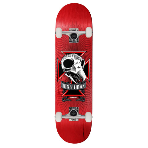 BIRDHOUSE Tony Hawk Skull 2 Complete 8.0" - RED