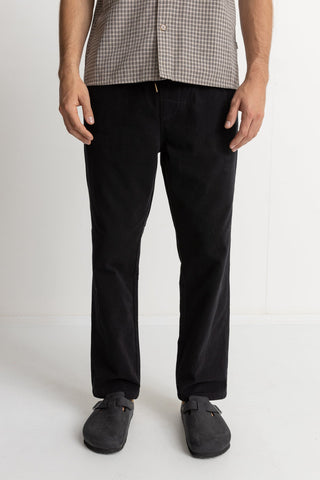 RHYTHM Mens Brushed Jam Pant - BLACK