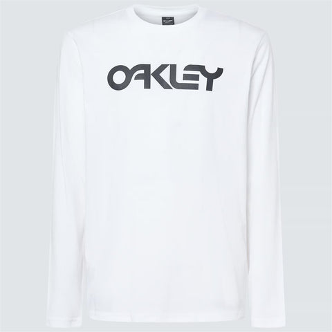 OAKLEY Mark ll Long Sleeve Tee 2.0 - WHITE/BLACK