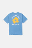 RHYTHM Down Under Slub Short Sleeve T-Shirt - SEA BLUE