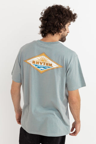 RHYTHM Frame Short Sleeve T-Shirt - SEAFOAM
