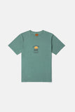 RHYTHM Natural Vibrations Vintage Short Sleeve T-Shirt - VINTAGE GREEN