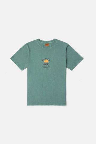 RHYTHM Natural Vibrations Vintage Short Sleeve T-Shirt - VINTAGE GREEN
