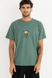 RHYTHM Natural Vibrations Vintage Short Sleeve T-Shirt - VINTAGE GREEN