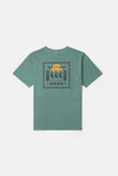 RHYTHM Natural Vibrations Vintage Short Sleeve T-Shirt - VINTAGE GREEN