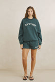 RHYTHM Collegiate Fleece Short - FORREST