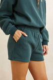RHYTHM Collegiate Fleece Short - FORREST
