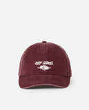 RIP CURL Diamond Icon Twill Cap - DARK PLUM