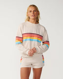 RIP CURL Surf Revival Relaxed Crew - OATMEAL MARLE