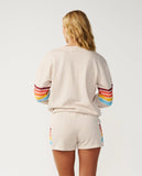 RIP CURL Surf Revival Relaxed Crew - OATMEAL MARLE