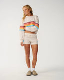 RIP CURL Surf Revival Relaxed Crew - OATMEAL MARLE