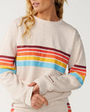 RIP CURL Surf Revival Relaxed Crew - OATMEAL MARLE