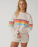 RIP CURL Surf Revival Relaxed Crew - OATMEAL MARLE