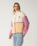 RIP CURL Surf Revival Heritage Zip Thru Polar Fleece - SHELL