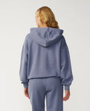 RIP CURL Varsity Sports Over Sized Hood - BLUE GREY