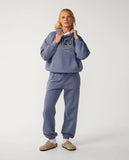 RIP CURL Varsity Sports Over Sized Hood - BLUE GREY