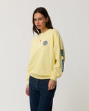 RIP CURL SG Heritage Oversized Fleece - SOFT YELLOW