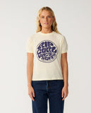 RIP CURL SG Wettie Ringer Tee - SOFT YELLOW