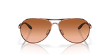 OAKLEY Feedback Rose Gold Frame With VR50 Brown Gradient