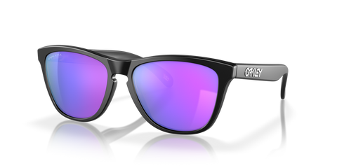OAKLEY Frogskins - MATTE BLACK W/ PRIZM VIOLET