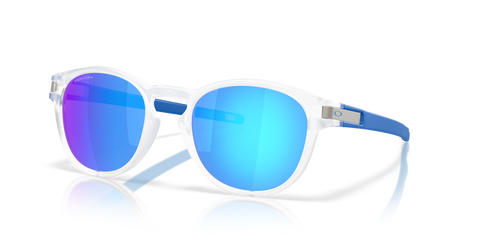OAKLEY Latch Matte Clear With Prizm Sapphire