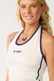 RIP CURL Samba Fitted Halter - BONE