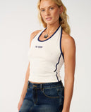 RIP CURL Samba Fitted Halter - BONE