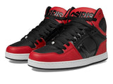 OSIRIS NYC 83 CLK - RED/BLACK/BLACK