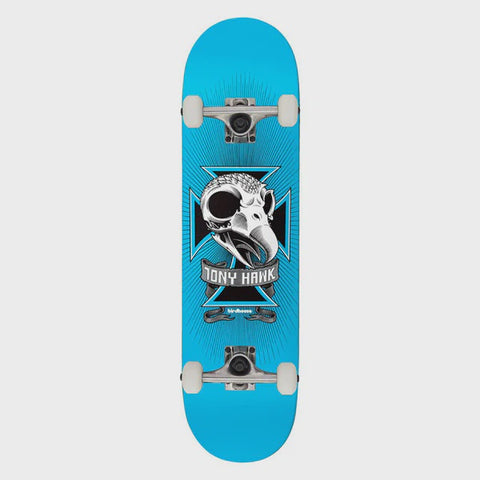 BIRDHOUSE Tony Hawk Skull 2 Complete 8.0" - BLUE