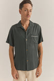 RHYTHM Daytona Shirt - DARK OLIVE