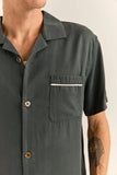 RHYTHM Daytona Shirt - DARK OLIVE