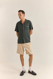 RHYTHM Daytona Shirt - DARK OLIVE
