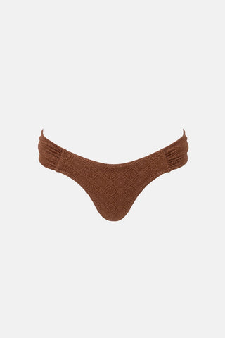 RHYTHM Sunset Soft Side Holiday Pant - CHOCOLATE