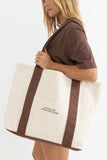 RHYTHM Tami Tote Bag - CHOCOLATE