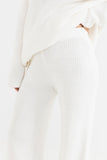RHYTHM Essential Knit Pant - WHITE