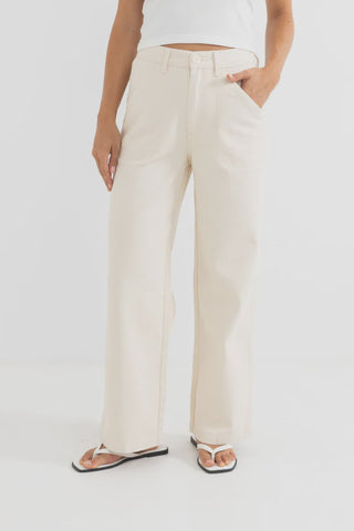 RHYTHM Rodeo Pant - NATURAL