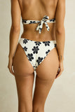 RHYTHM Loulou Floral Reversible Hi Cut Pant - CREAM