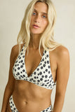 RHYTHM Loulou Floral Reversible Halter Top - CREAM