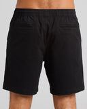 THE MAD HUEYS Stranded Chino 18" - BLACK