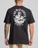 THE MAD HUEYS Keg Kelly Short Sleeve Tee - BLACK